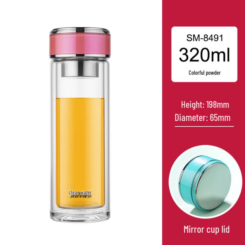 

SHIMIZU Double-Layer Glass Tea Cup