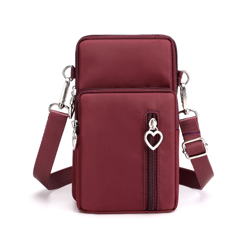 Damen-Crossbody-Tasche im koreanischen Stil 2025 - Vielseitige Mini-Handytasche & Münzbörse