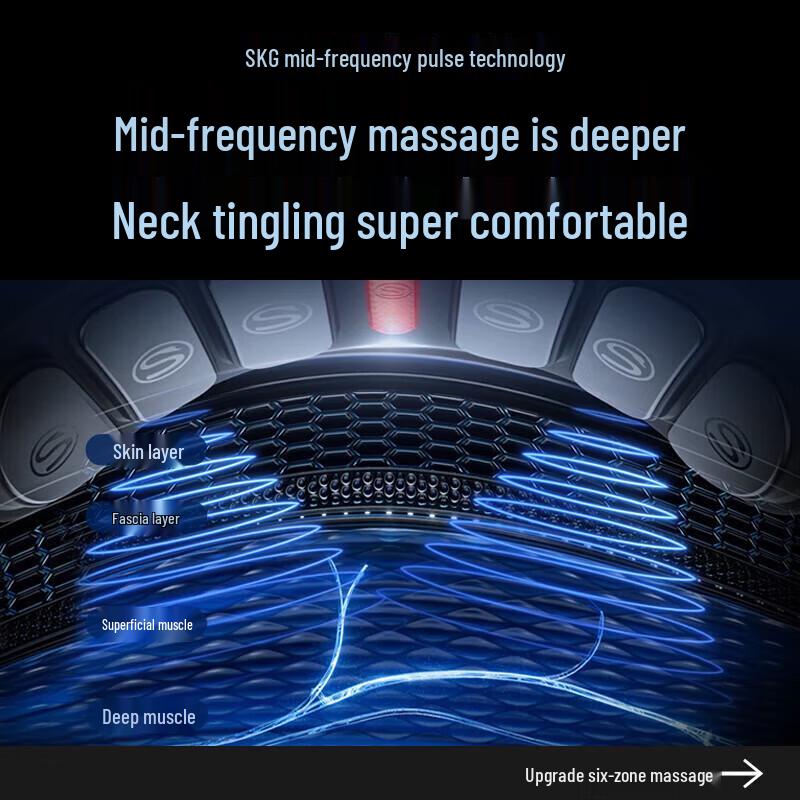 SKG K5-2 Deluxe Smart Neck Massager CN plug (adapter included)