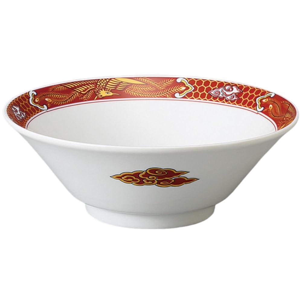 

Ale-net Ramen Bowl, Kinshuho Design, 6.8cm Kiritate Bowl, Mino Ware, Chinese Tableware