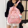 Large Capacity Cute Cartoon KT Cat Backpack for Middle School Girls - Lightweight and Perfect for Back To School