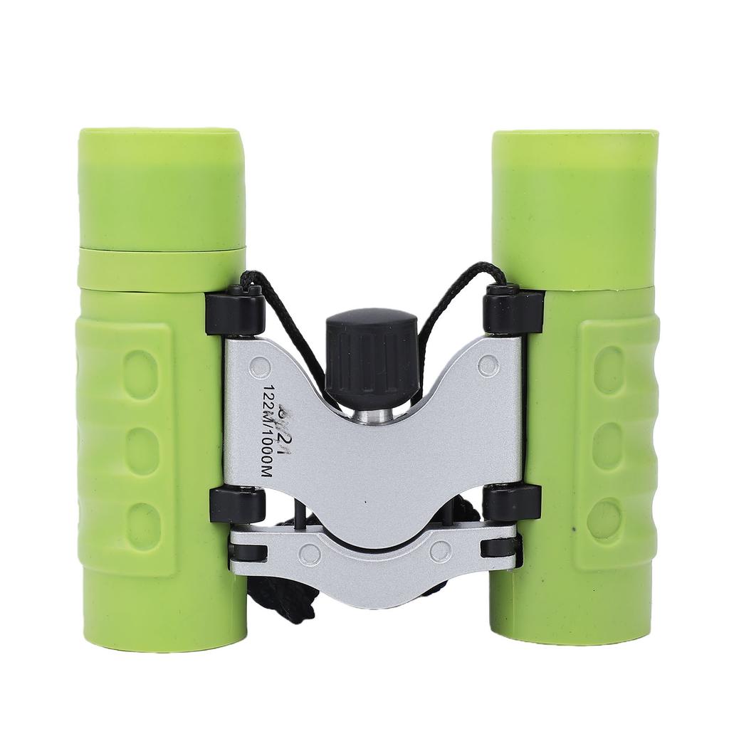 8x21 Binoculars for Kids Aged 3 to 12 Years Compact Folding Binoculars Science Toy for Bird Watching Camping Outdoor