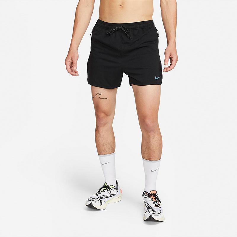 Nike Dri-FIT Stride Running Division Quick-Drying Lined Casual Shorts Men bottoms Black FB6871-010