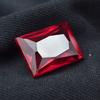 AAA+ CERTIFIED 11.50 Ct Natural  Red Ruby Emerald Cut Loose Gemstone Ring Size AR-981