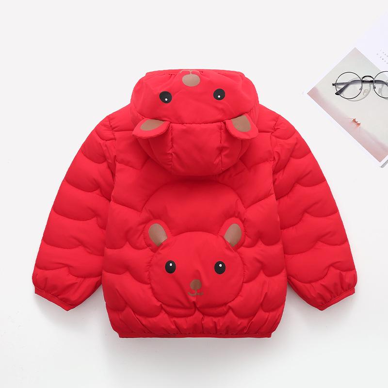 2025 Autumn/Winter Kids' Down Cotton Jacket: Short, Thickened Coat for Boys & Girls