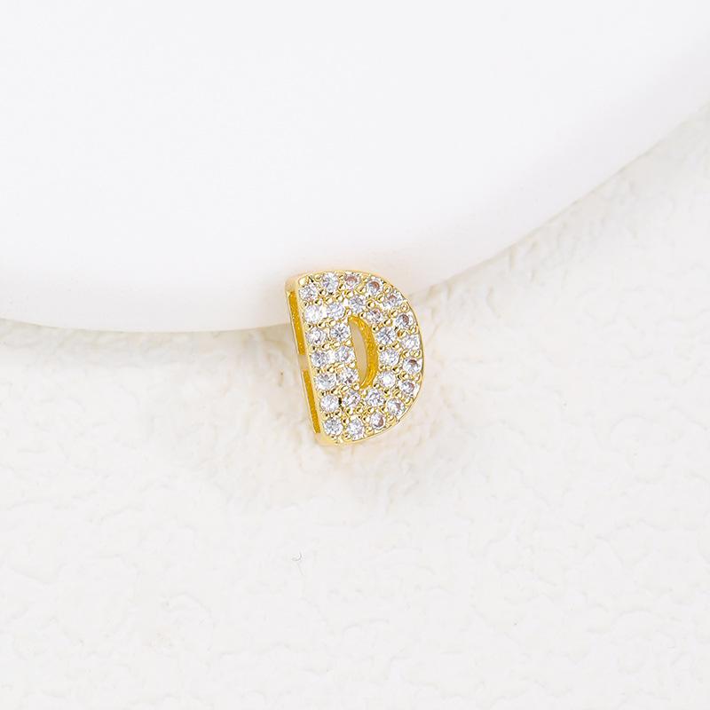 Initial A-Z Letters Pendant Necklace Women Men Choker Stainless Steel Necklace Pendant Necklace Gold Color Hip Hop Iced