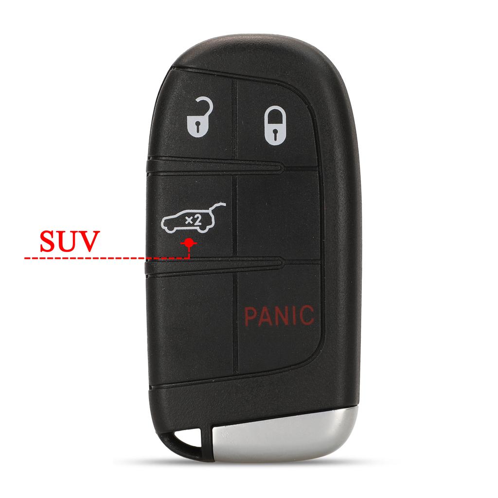 Jingyuqin M3N-40821302 Smart Card Remote Control Key 433MHz for Dodge Durango 2015-2022 Fob ID46 PCF7953 Chip 2/3/4/5 Buttons