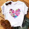Fashion T Shirt Summer Casual Women Tshirts Tees Harajuku Korean Style Graphic Tops New Kawaii Short Sleeve Female T-Shirt