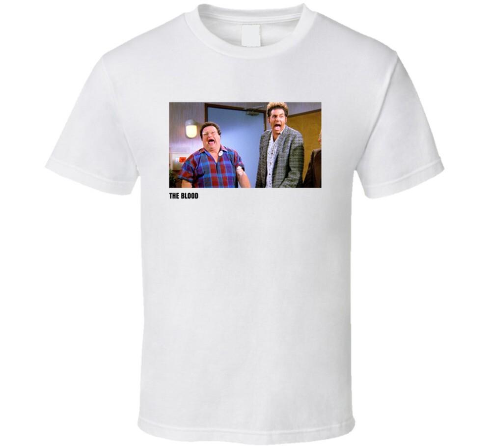 

Seinfeld Episode Title The Blood Tv Show Fan T Shirt Unisex T-Shirt L