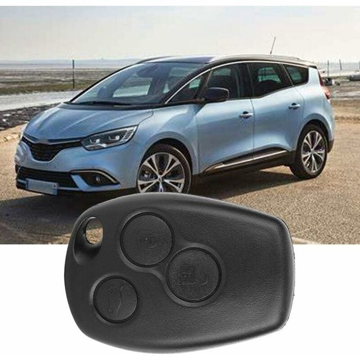 3-button Car Key Case, Remote Car Key Shell Case