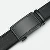 Men's New Belt Automatic Buckle Belt Trousers Belt Black Slim Belt