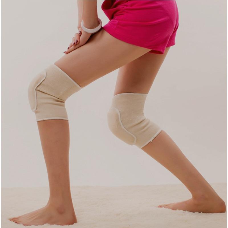 Dancing Sponge Knee Pads Keep Warm Roller Skating Dance Anti-Kneeling Anti-Collision Practice Thickened Knee Pads Sports Dance Knee Pads