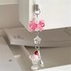 Phone Cute Bowknot Ice Cream Pendant Phone Chain Mobile Phone Charm Strap Lanyard Keychain For Iphone Accessory Women Jewelry