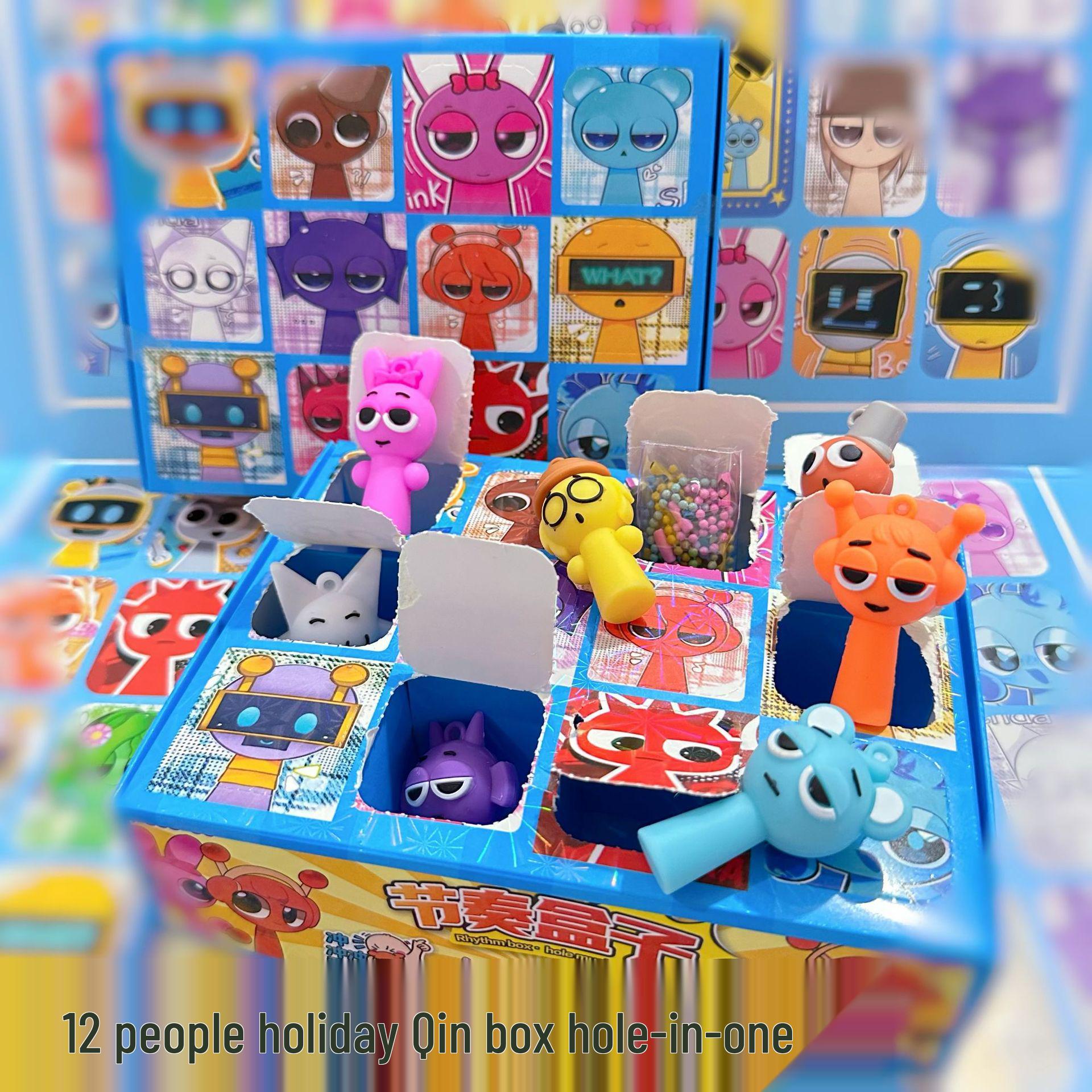 

Капибара 110 отверстий DIY брелок: Мультяшная игрушка-сюрприз для детей