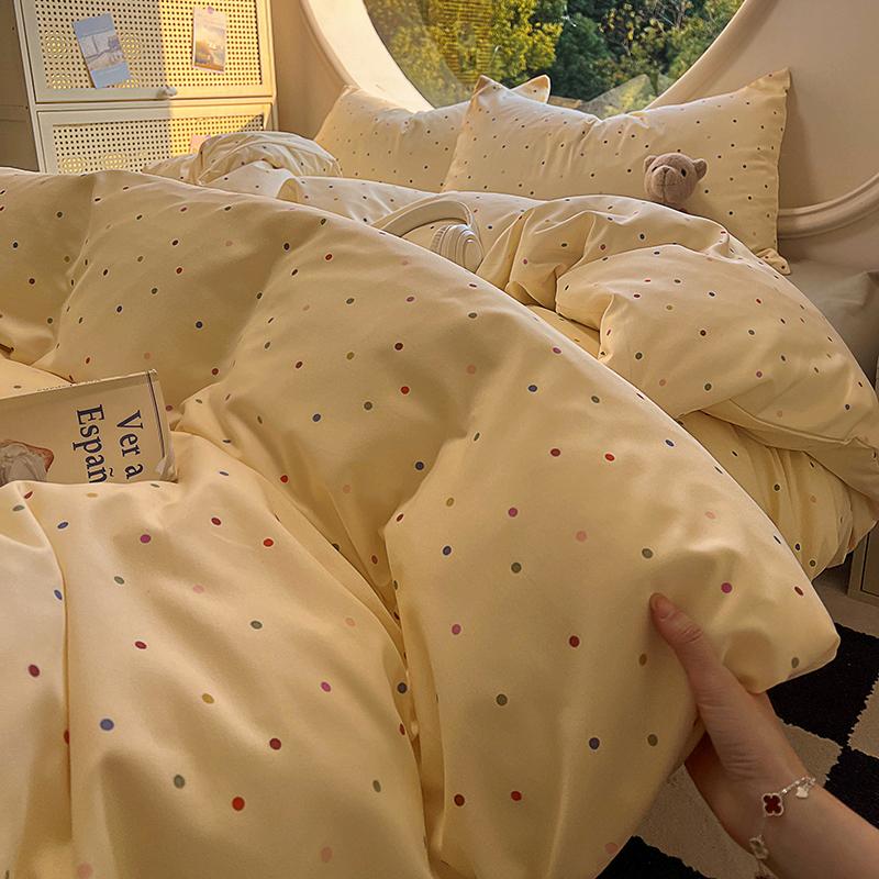 Floral Style Duvet Cover Soft Quilt Cover Single/Double/Queen Size Comforter Covers Girls Room Bedding (Pillowcase Need Order)