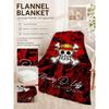 Luffy'S Straw Hat Pirates Pattern Flannel Blanket Soft Comfortable Throw Blanket For Camping Travel Home Decor Christmas Gift