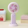 Foldable Handheld Fan with Night Light USB Rechargeable Mini Fan for Desk Dorm Portable Quiet Fan for Students Office