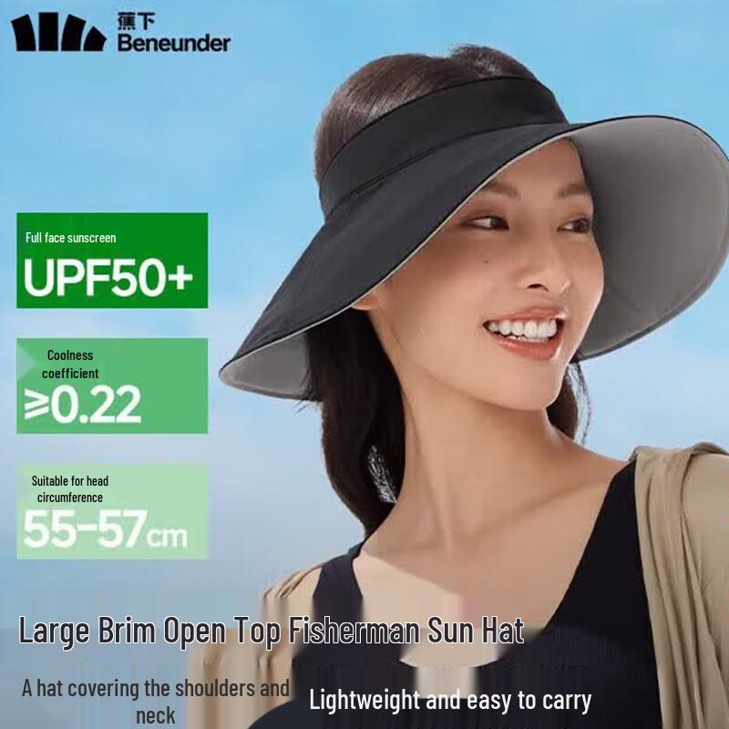 Beneunder Women s Portable Sun Visor Hat GP741