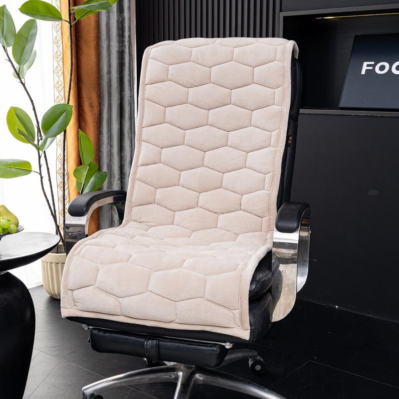 Office Chair Cushion For Prolonged Sitting Four All Seasons Integrated Plush Seat Cushion Household Dining Chair Anti Slip Mat 45x145cm 1pcs 4198₽