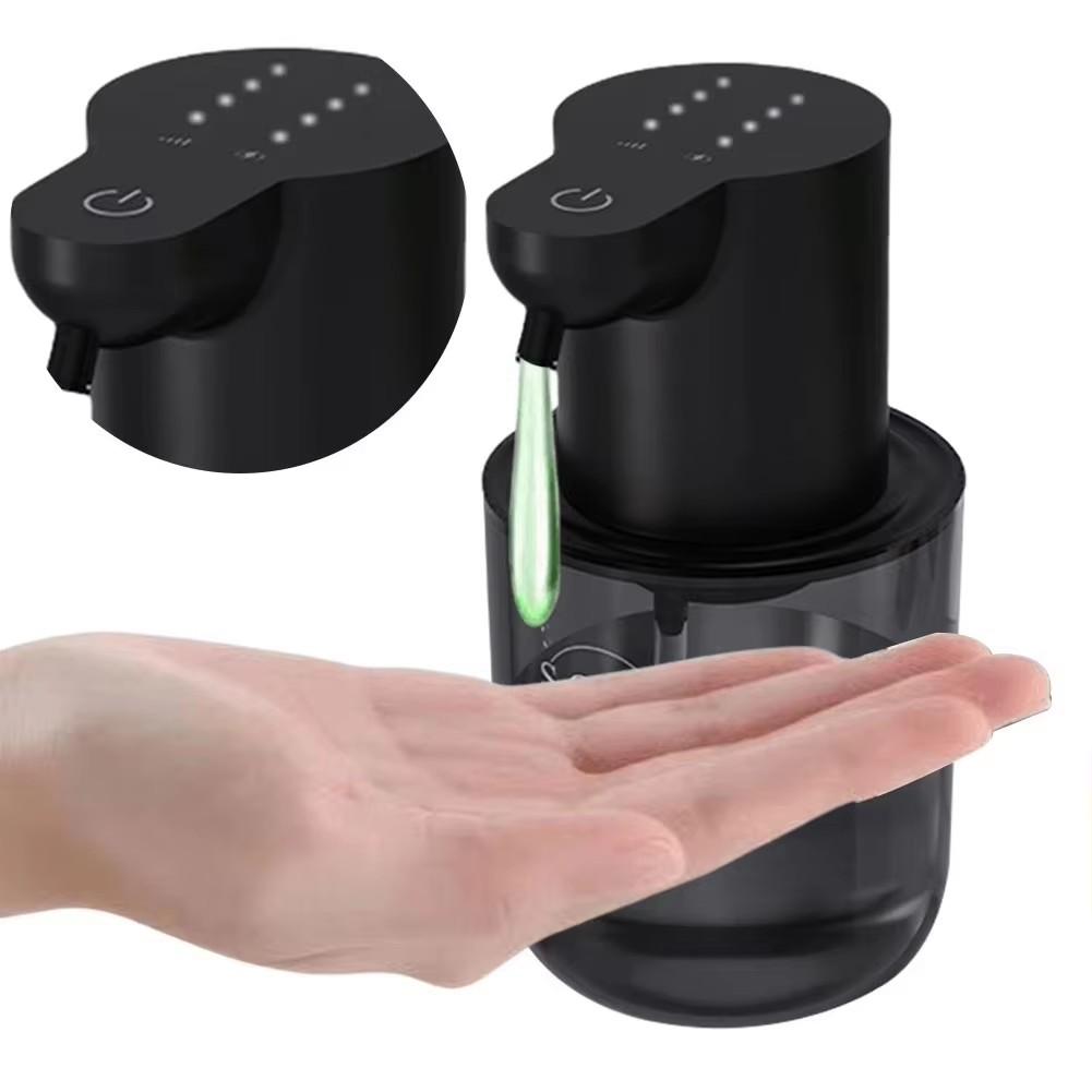 380ml Automatic Soap Dispenser Foam USB Charging Touchless Smart Display Infrared Sensor Foam Soap Dispensers Hand Washer P3 400ML Gel