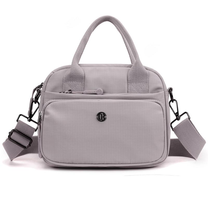 

Autumn 2025 Nylon Multi-Layer Zipper Crossbody Handbag for Women - Fashionable and Trendy