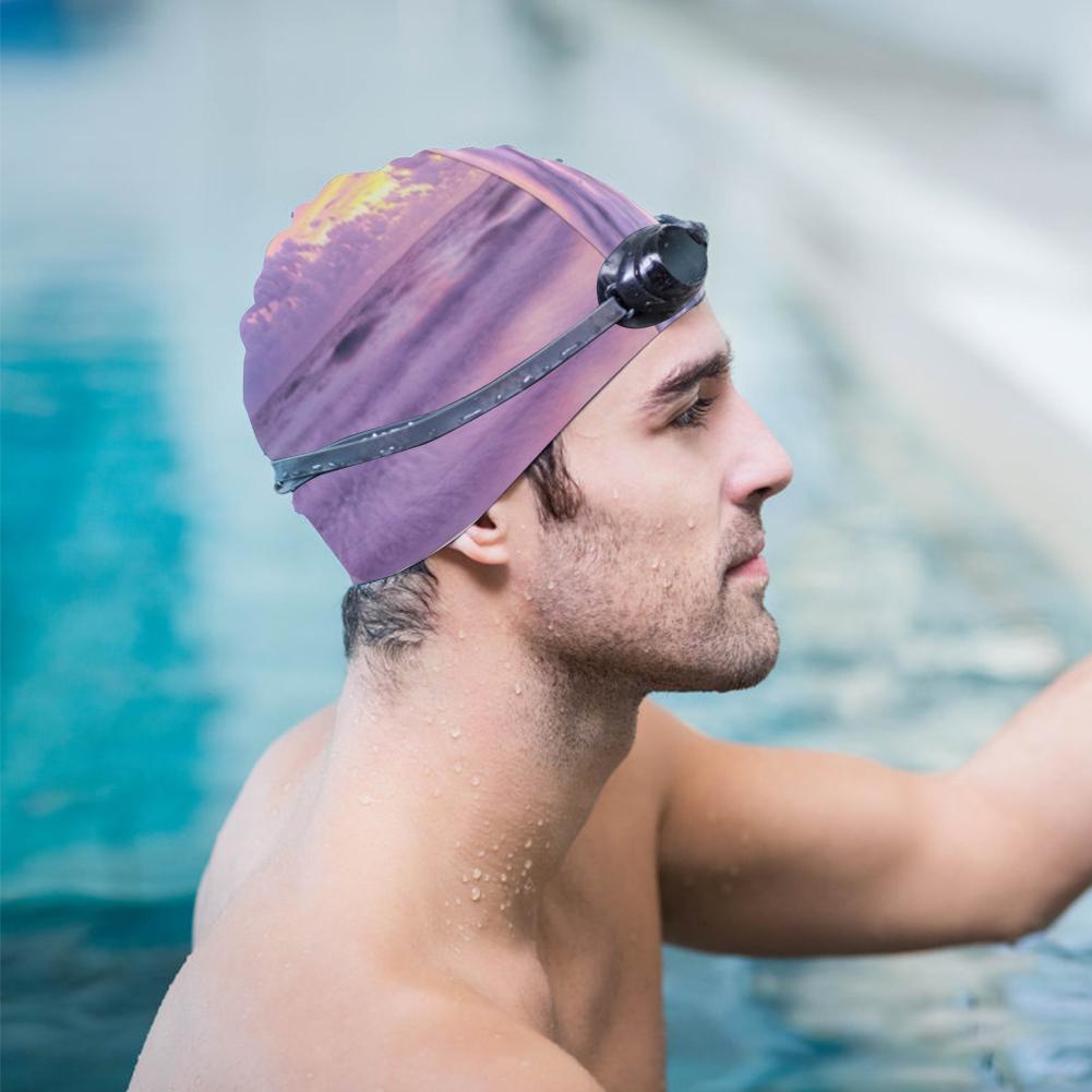 Buy Colorful Elastic Swimming Hats 
