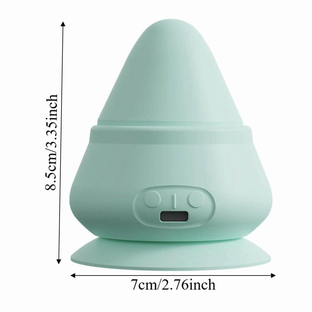 Hot Compress Adsorption Type Massager Ball 4Heads Yoga Fascia Ball Back Muscle Relief