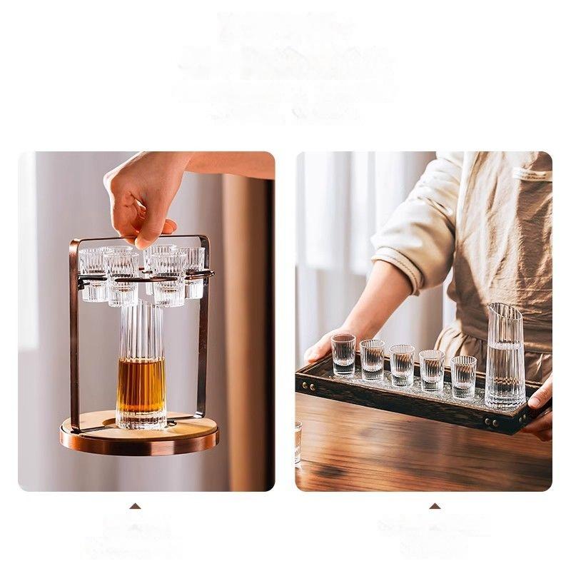 Six Bottles Of White Wine Glass, Wine Divider, Bullet Glass, Wine Set, Wine Glass, Small, One Or Two Wine Cups, One Cup