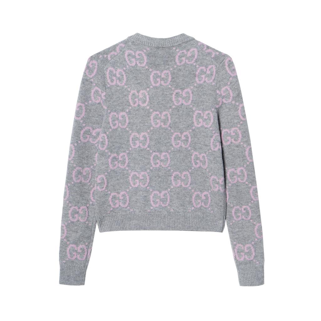 GUCCI Gg Knit Button-Up Cardigan 772886-XKB3V-1124