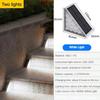 80 * 80 * 55mm Atmosphere decoration Lamp Courtyard Bright  Anti-theft Solar Staircase Lighting Device Outdoor Waterproof Staircase Lights