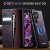 For Samsung Galaxy S24 Ultra Case CASEME C49 Magnetic Case RFID Blocking Detachable Wallet Leather Phone Cover