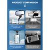 Phone Holder Car Rearview Mirror Mount Stand Rotatable Fit For 4-7in Cell Phones