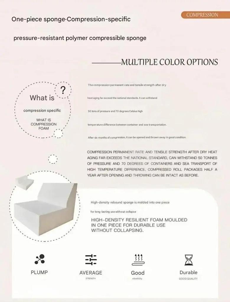 Moderní rohová rozkládací pohovka z pěny s vysokou hustotou s vakuovou kompresí pro obývací pokoj