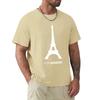 I Love London Eiffel Tower Funny Design T Shirt Harajuku Short Sleeve T-shirt 100% Cotton Graphics Tshirt Tops
