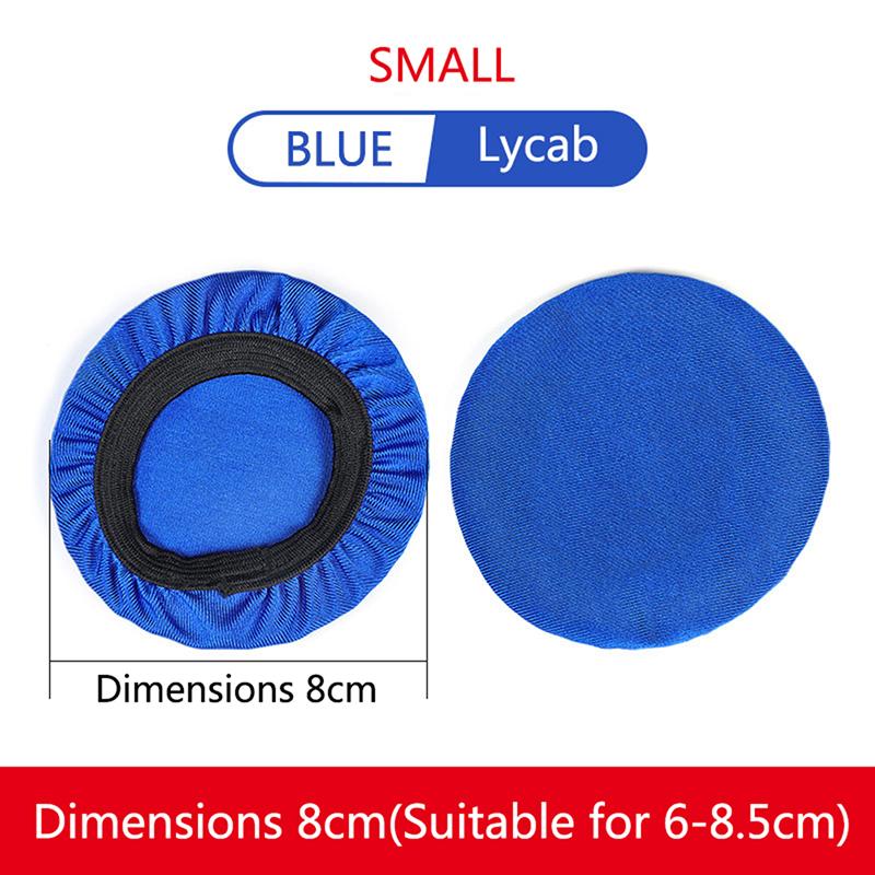 2 Stück universelle dehnbare Kopfhörer-Ersatzwaschbare Ohrmuschel-Headset-Abdeckung