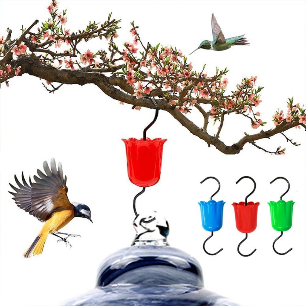 1/3Pcs Multifunctional Anti-Ant Hook Easy To Clean Ant Guard Trough Set Hummingbird Feeders