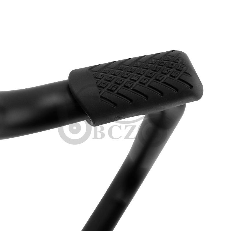 Bright Black Front Bumper Guard for Harley Softail Breakout/Fat Boy Engines (2018-2022)