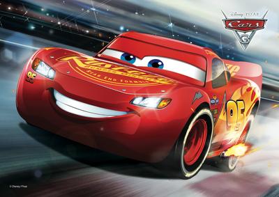 108-teiliges Puzzle Cars 3D Lightning McQueen (18,2 x 25,7 cm)