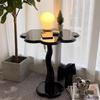 Nordic Sofa Side Table, Vintage Coffee Table, Elegant Bedroom Bedside Table, Stylish Coffee Table for Small Apartment