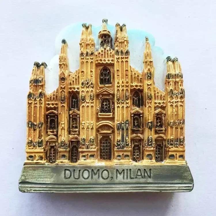 Italy Milan Fridge Magnets Madrid Florence Toscana Sirmione Lecce Venezia Tourist Souvenirs Magnetic Refrigerator Stickers Gift