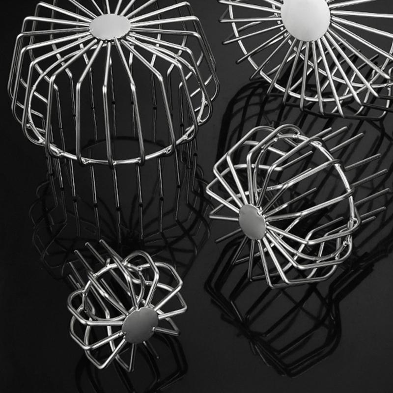 Strong Debris Defense Drain Filters Meshing Resistant Easy Installs Steel Drain Cover Meshing for Gutters Downspouts