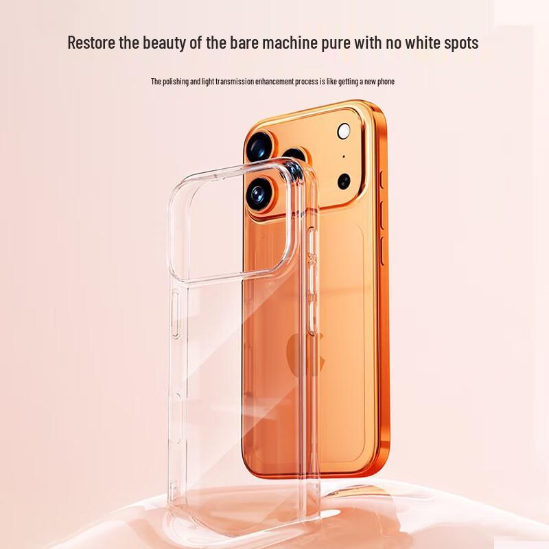 BIAZE Transparent Full-Wrap Phone Case for iPhone Air