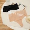 Plus Size Seamless Ice Silk High-Waisted Quick-Dry Thong