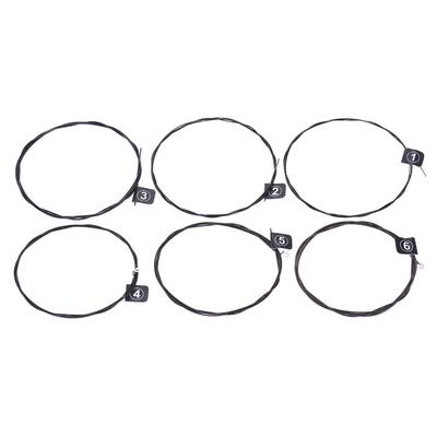 Corde per chitarra classica in nylon Orphee NX35-C, set completo di ricambio da 6 pezzi (.028-.045) Colore anima in nylon