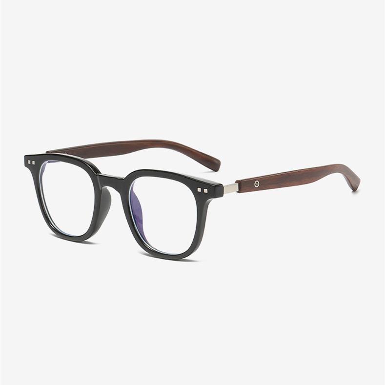 Classic Brand Design Women Retro Small Square Frame Photochromic Anti Blue Light Prescription Femal  Reading Glasses