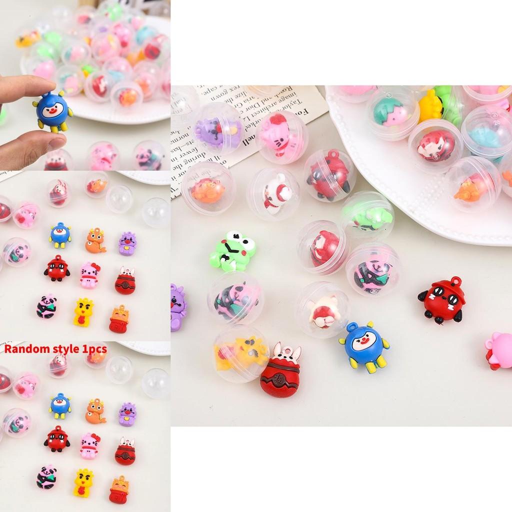 Kids Animal Minifigures With 32mm Transparent Toys For Collectors And Kids Play