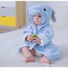 2-6Y Kids Soft Bathrobe - Cartoon Hooded Sleepwear for Boys Girls Good Quality Bath Towels & Beach Towels Pajamas for Toddlers