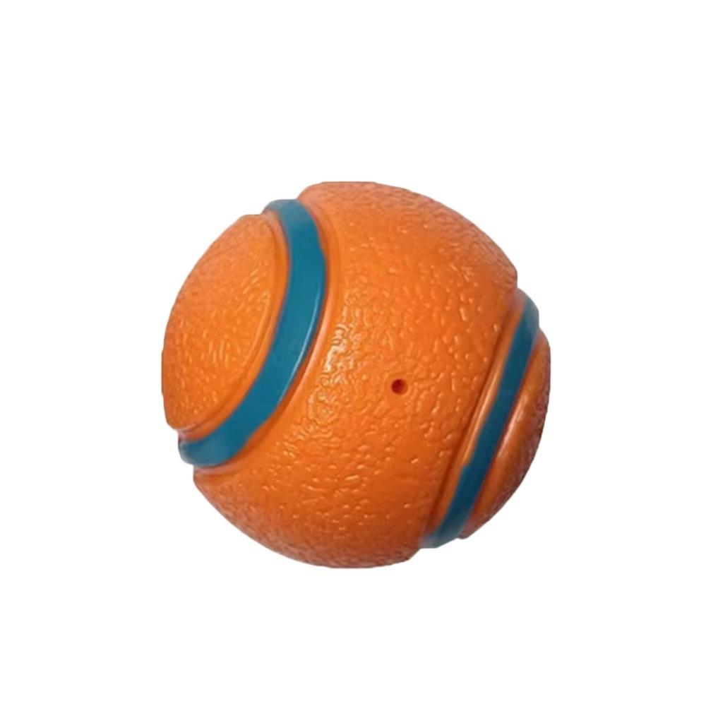 Tooth Cleaning Squeaky Dog Ball Elastic Dog Toy Supplies Fun Chew Ball Toy 1