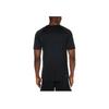 Adidas Striped Print Slim Fit Crewneck Tee Men Tops Black H28925