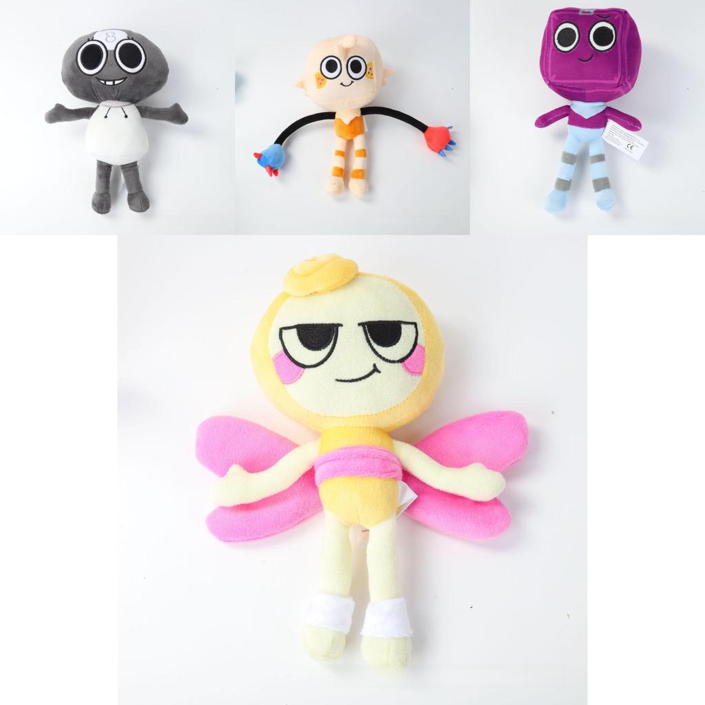 Dandy World Boxten Brightney Poppy Sprout Cosmo Glisten Game Character Plush Toy For Collectors And Kids